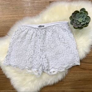 Charlotte Russe Size M Crochet Shorts